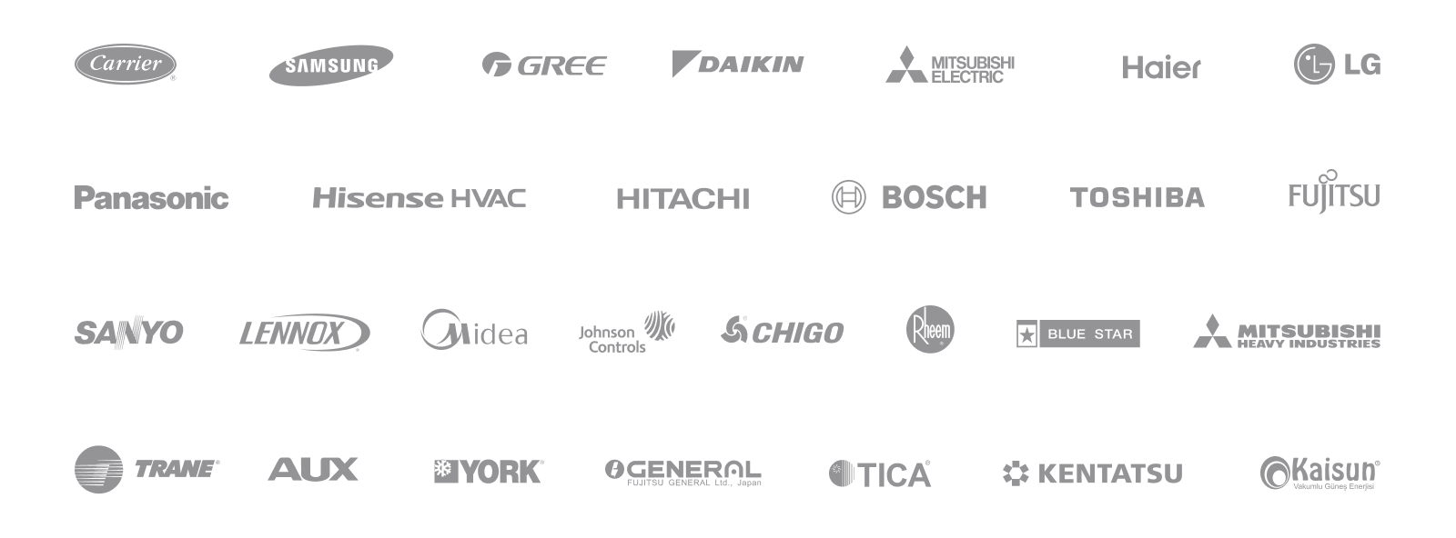 Compatible HVAC brands image 2026 Compatible HVAC brands image 2026
